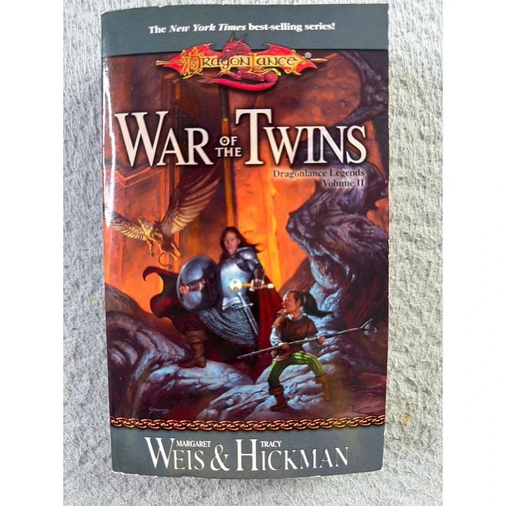 Dragonlance Legends Twins Trilogy Margaret Weis Tracy Hickman Paperback Set 1-3